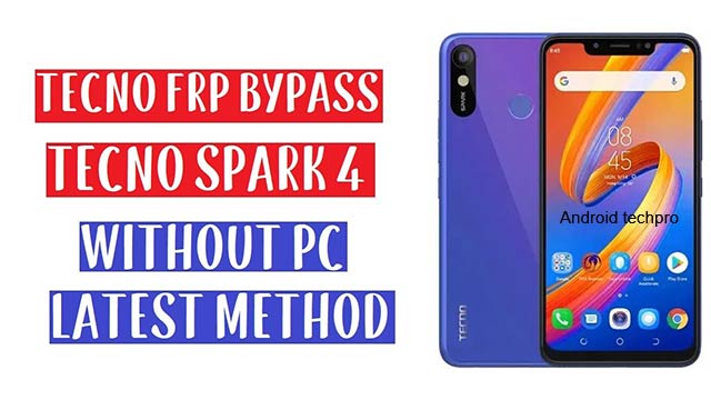 bypass frp lock in tecno spark 4