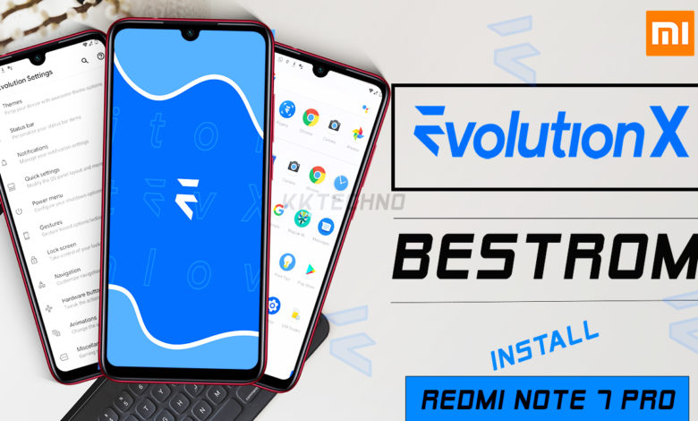 evolution x rom redmi note 7 pro