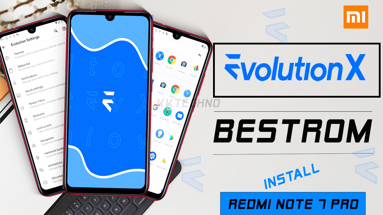 evolution x rom redmi note 7 pro